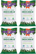 Purple Cow Organics IndiCanja Naturally Organic Living Plant Based Compost Soil for Increased Plant Health and Biodiversity, 1 Cubic Foot Bag (4 Pack)