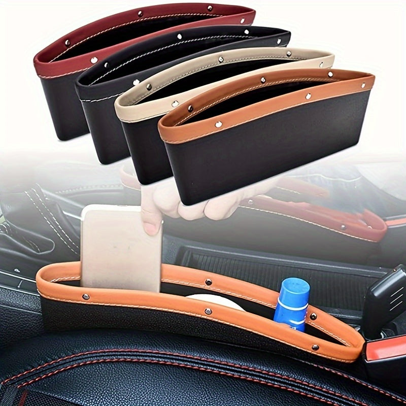 1PC Car Seat Seam Gap Filler StoraOrganizer Pocket Holder Foldable Pouch Box