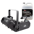 Chauvet DJ Hurricane 1800 Flex DMX Controllable Fog Machine with Medium Density Fog Fluid Package