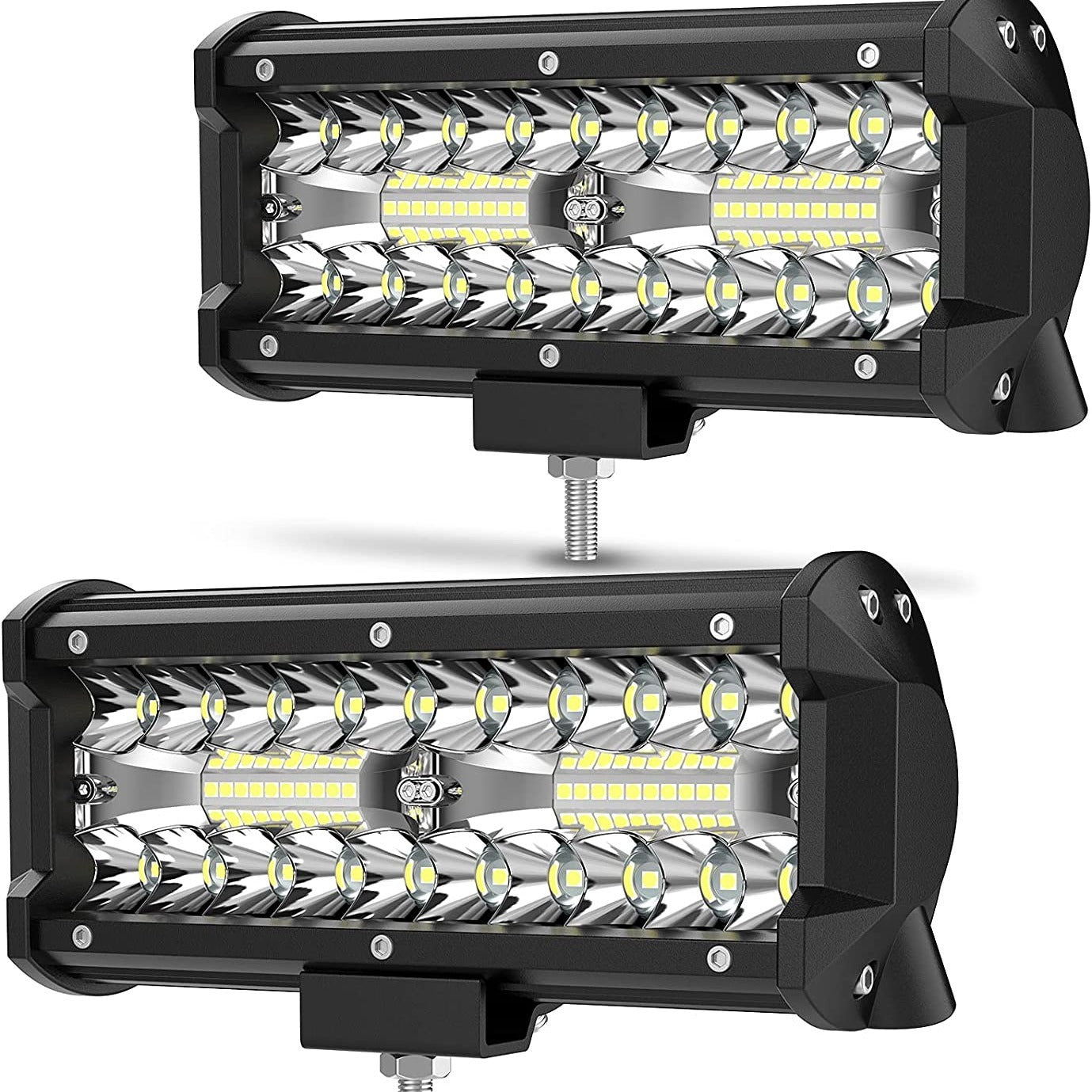 Led Light Bar 2pcs 7 Inch 240W 24000lm Led Pods Lights