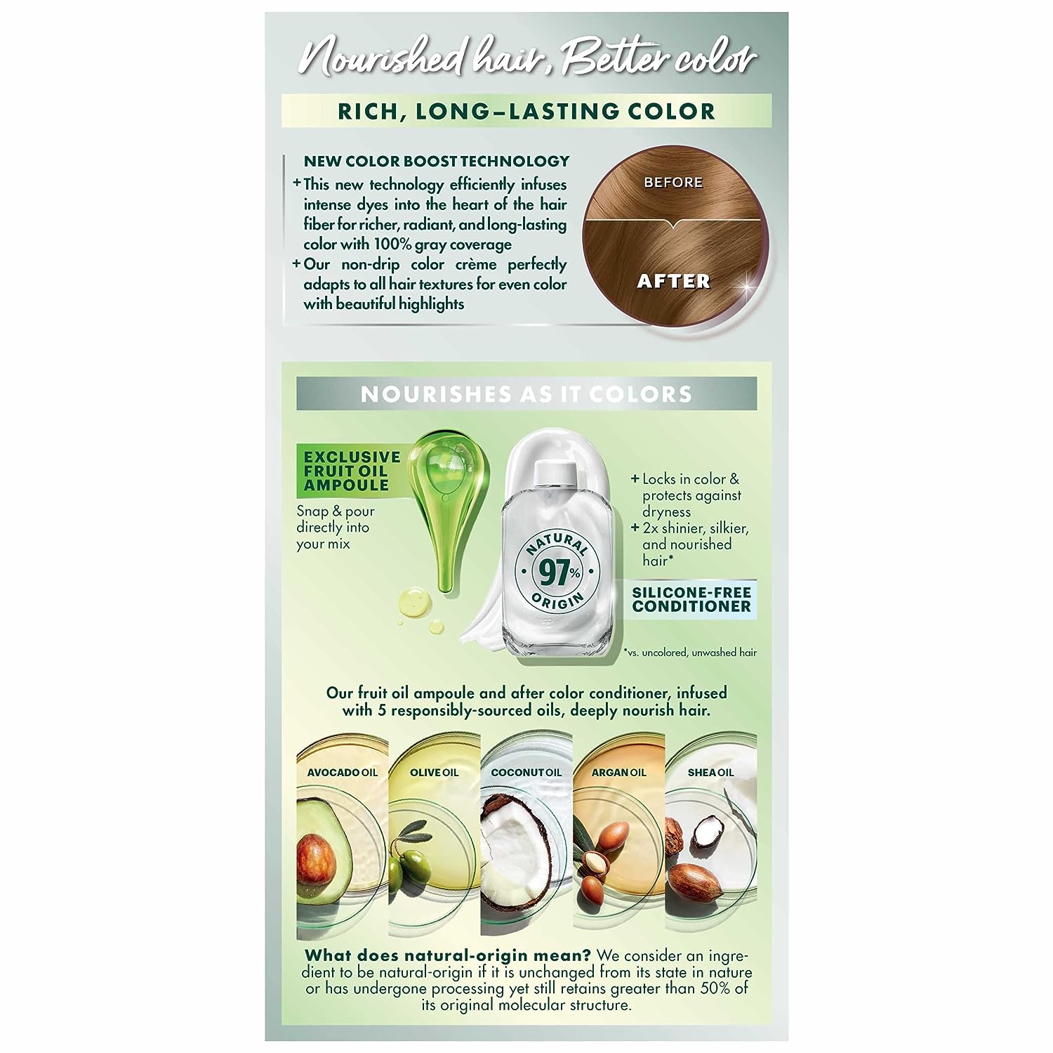 Garnier Hair Color Nutrisse Nourishing Creme, 70 Dark Natural Blonde (Almond Crème) Permanent Hair Dye, 1 Count (Packaging May Vary)