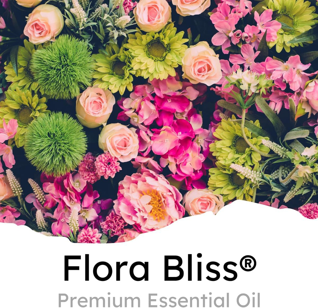 Air Jungles Flora Bliss Scent Car Air Freshener Clip, 6 Car Freshener Vent Clips, 4ml Each, Long Lasting , Up to 180 Days Car Refresher Odor Eliminator