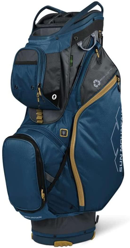 Sun Mountain Mens 2022 Ecolite 14-Way Divided Golf Cart Bag