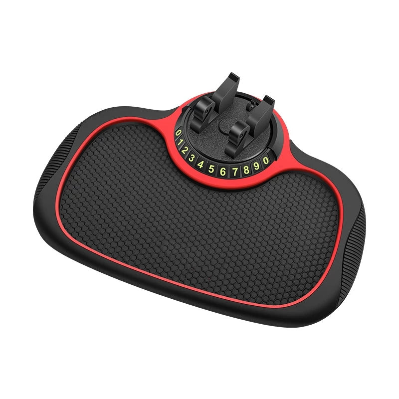 Multi-Functional Car Anti-Slip Mat, Auto Phone Holder Non Slip Sticky Anti Slide Dashboard Phone Mount Silicone Dashboard Car Pad Mat