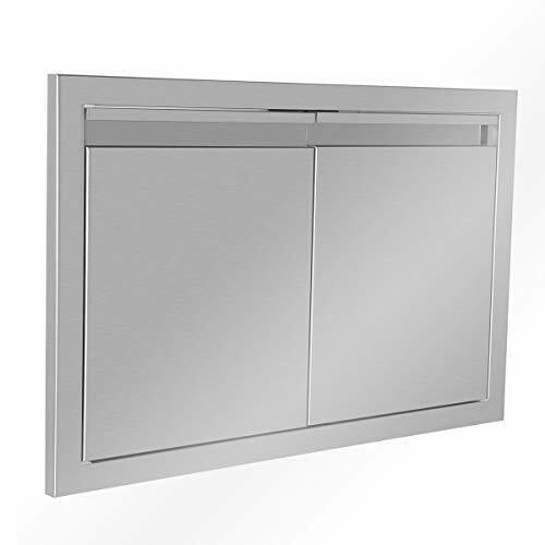 Outdoor Kitchen  Steel Double Access Door 36W x 21H in. Double Door