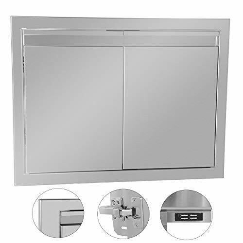 Outdoor Kitchen  Steel Double Access Door 36W x 21H in. Double Door