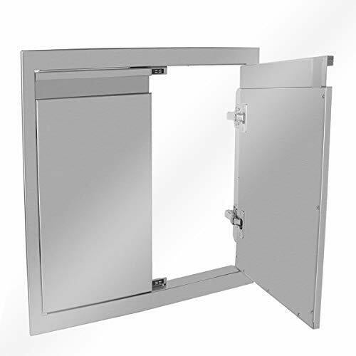 Outdoor Kitchen  Steel Double Access Door 36W x 21H in. Double Door