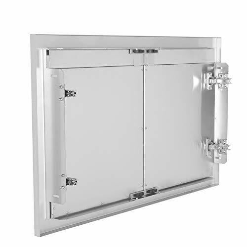 Outdoor Kitchen  Steel Double Access Door 36W x 21H in. Double Door