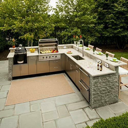 Outdoor Kitchen  Steel Double Access Door 36W x 21H in. Double Door
