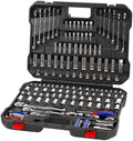 DAXINYANG Colorful Linght 164PC Tool Set Socket Wrench Set Hand Tools for Car Repair Set of Tool Instruments Sockets Set Ratchet Wrenches Spanners (Color : Silver, Number of Pieces : 164PC)