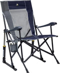 GCI Outdoor Roadtrip Rocker Collapsible Rocking Chair &amp; Outdoor Camping Chair