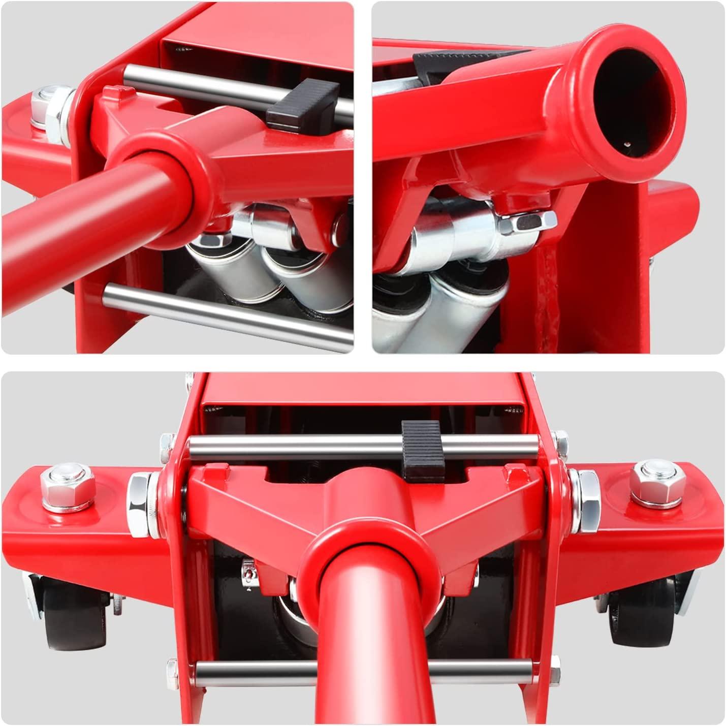 DNA MOTORING TOOLS-00235 Fast Lift GaraJack/Hydraulic Floor Jack for Car Truck SUV, 3 Ton (6000 lbs) Capacity