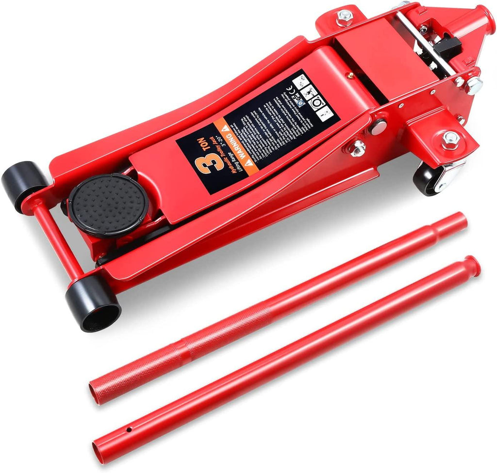 DNA MOTORING TOOLS-00235 Fast Lift GaraJack/Hydraulic Floor Jack for Car Truck SUV, 3 Ton (6000 lbs) Capacity