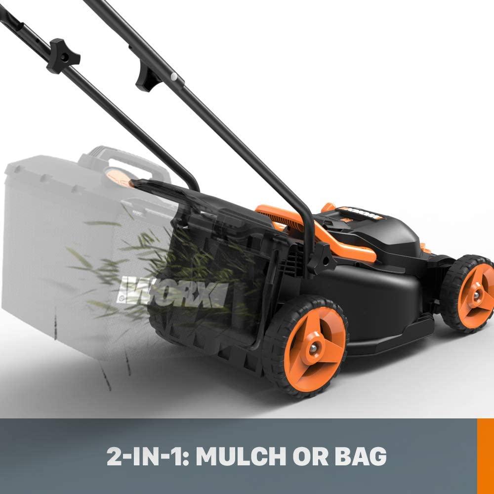 Worx WG779 40V Power Share 4.0Ah 14" Cordless Lawn Mower
