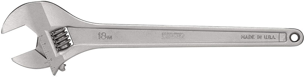 RIDGID 86927 768 Adjustable Wrench, 18-inch LarAdjustable Wrench for Metric and SAE