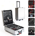Peixiang Sturdy Tie Rod 217 Sets of Aluminum Box Tool Set Ratchet Wrench Set Open Set Toolbox Combination Wrench Set Safety