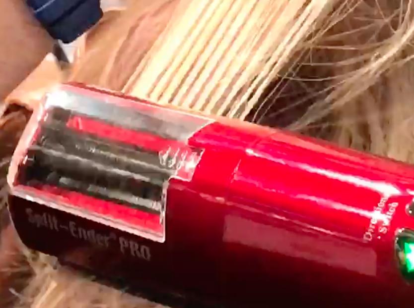 Split Ender PRO Talavera Cordless Split End Hair Trimmer (RED)
