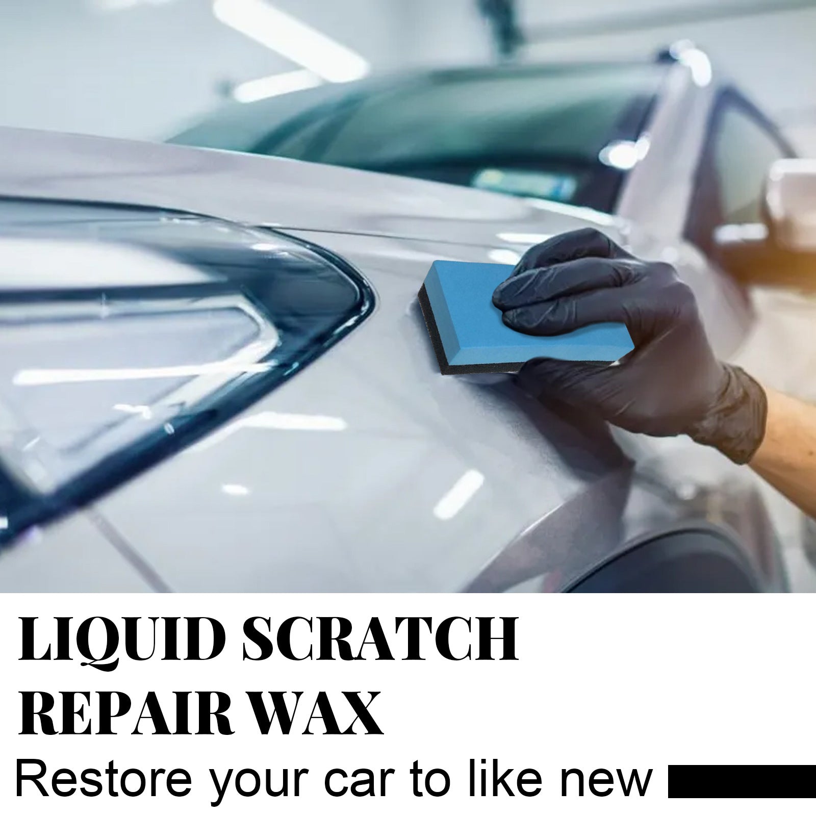 Car Paint Scratch Repair Set, Wax Polishing Scratch Remover Car Polish Cleaning Tool For Care Styling Protection Kit