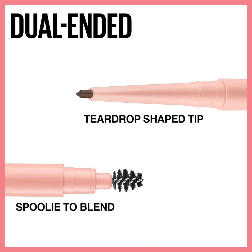 Maybelline New York Total Temptation Eyebrow Definer Pencil, Soft Brown, 1 Count
