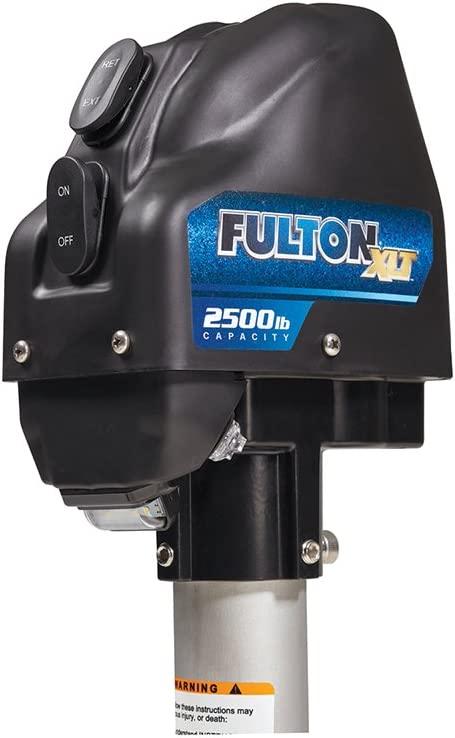 Fulton 141401 XLT Powered Trailer Jack, Rating 2,500 lbs.