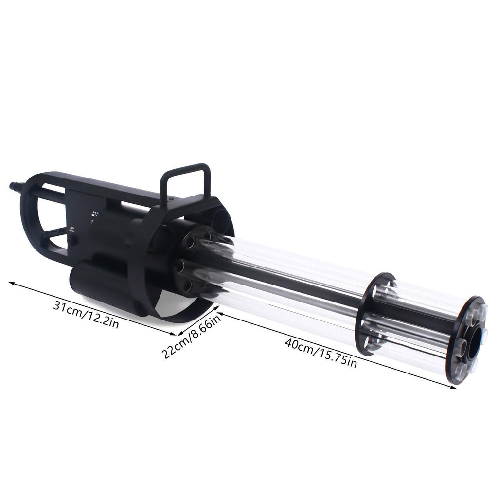 Miumaeov Handheld CO2 Fog Machine 3 Colors Confetti Blaster G-u-n Professional Jet Machine for Party Wedding StaConcerts Theater