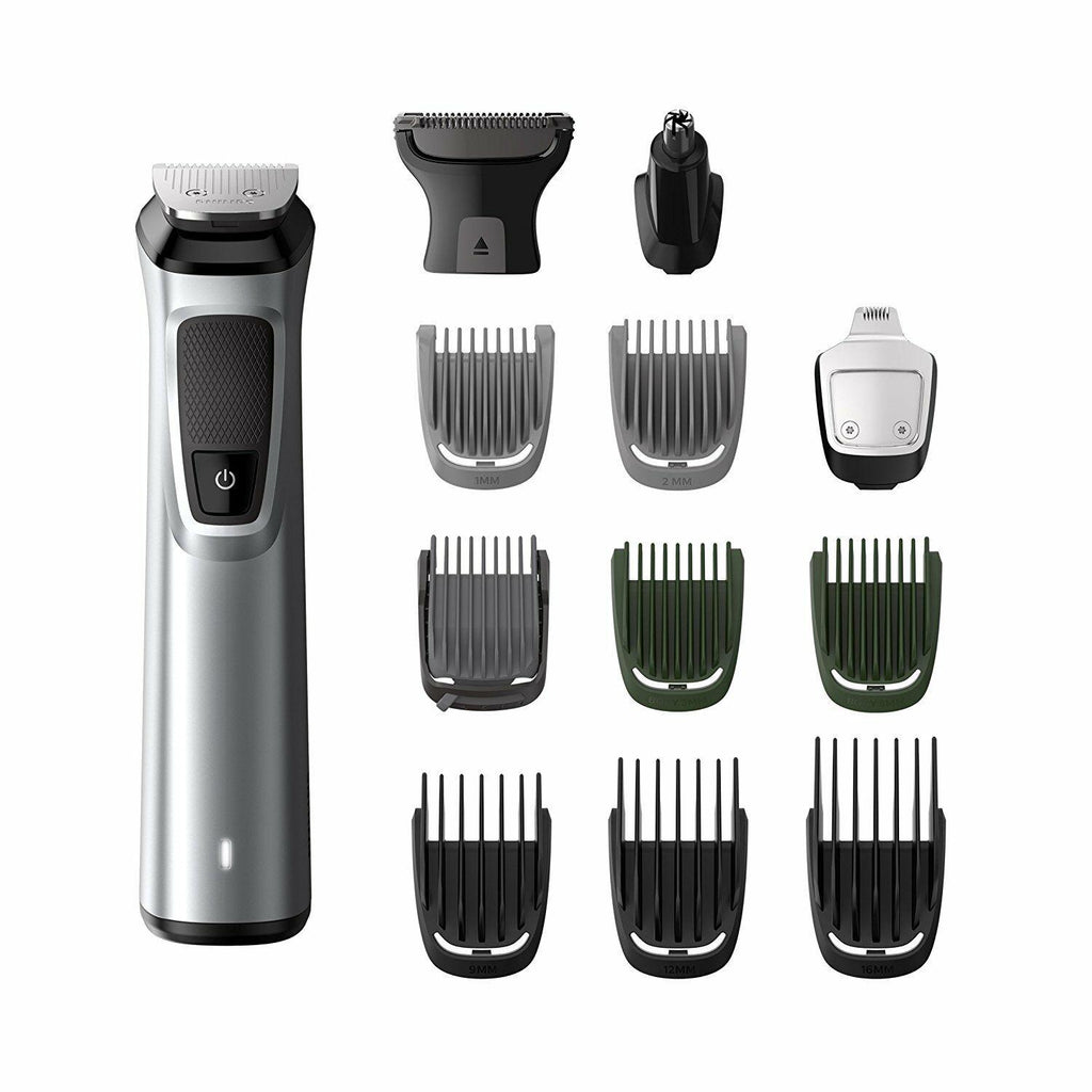 Philips MG7715 Hair and Body Multigroomer Trimmer Grooming Kit for Men