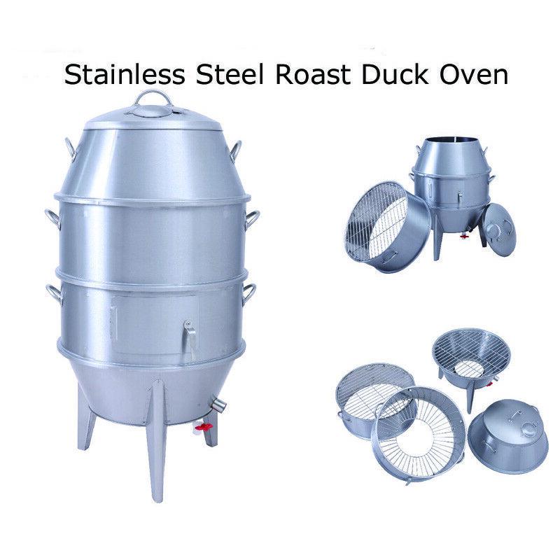 Steel Roast Duck Oven commercial Equipment Cook Charcoal Kitchen Home