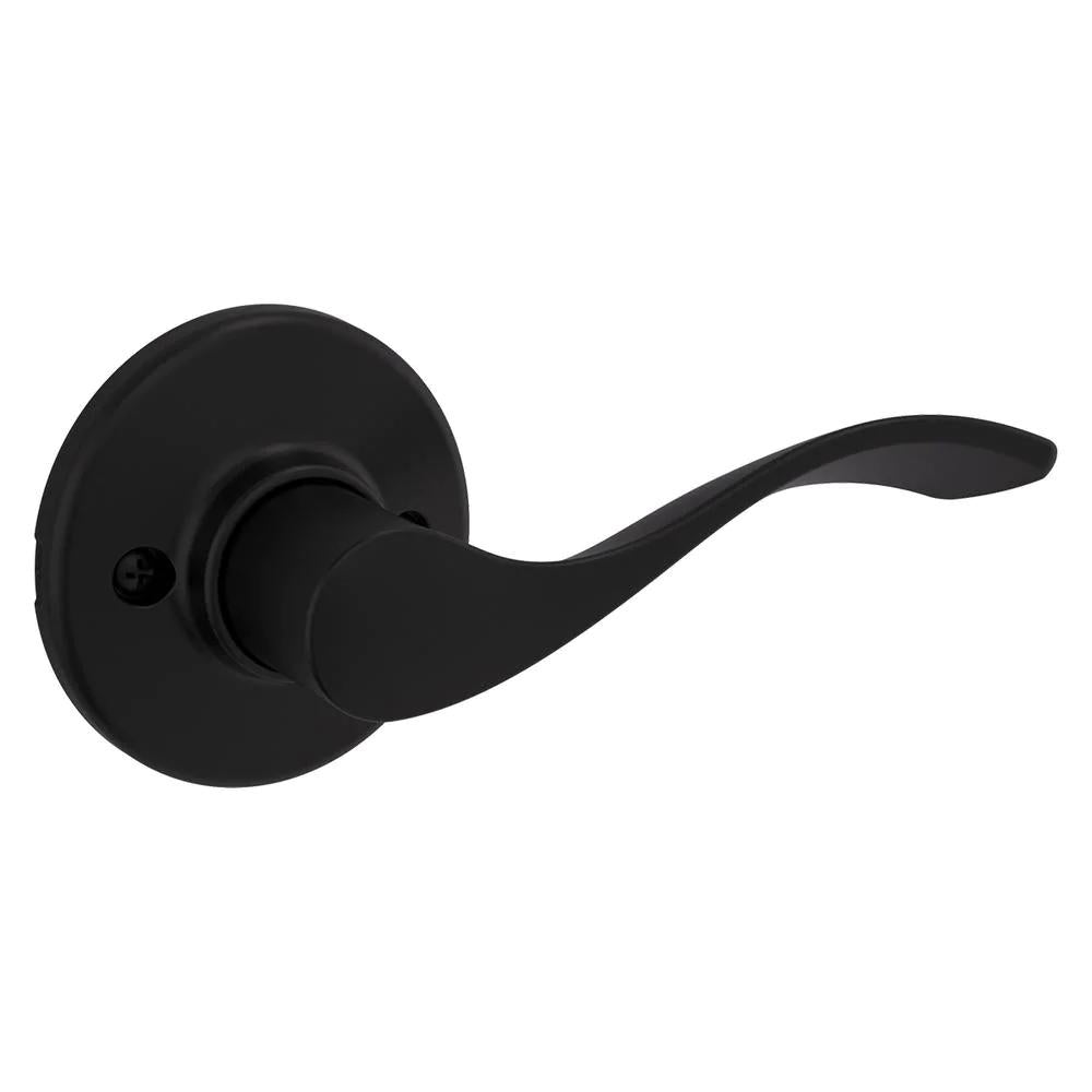 Balboa Matte Black PassaHall/Closet Door Lever