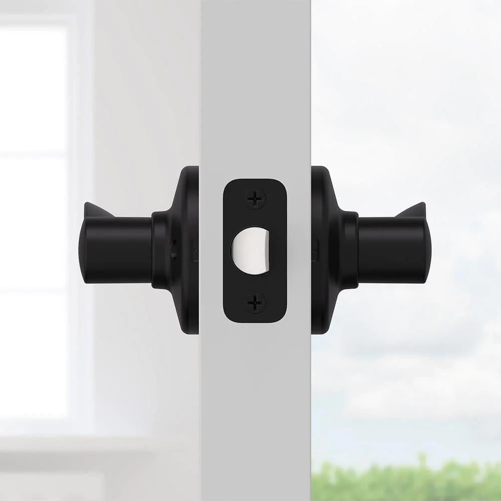 Balboa Matte Black PassaHall/Closet Door Lever