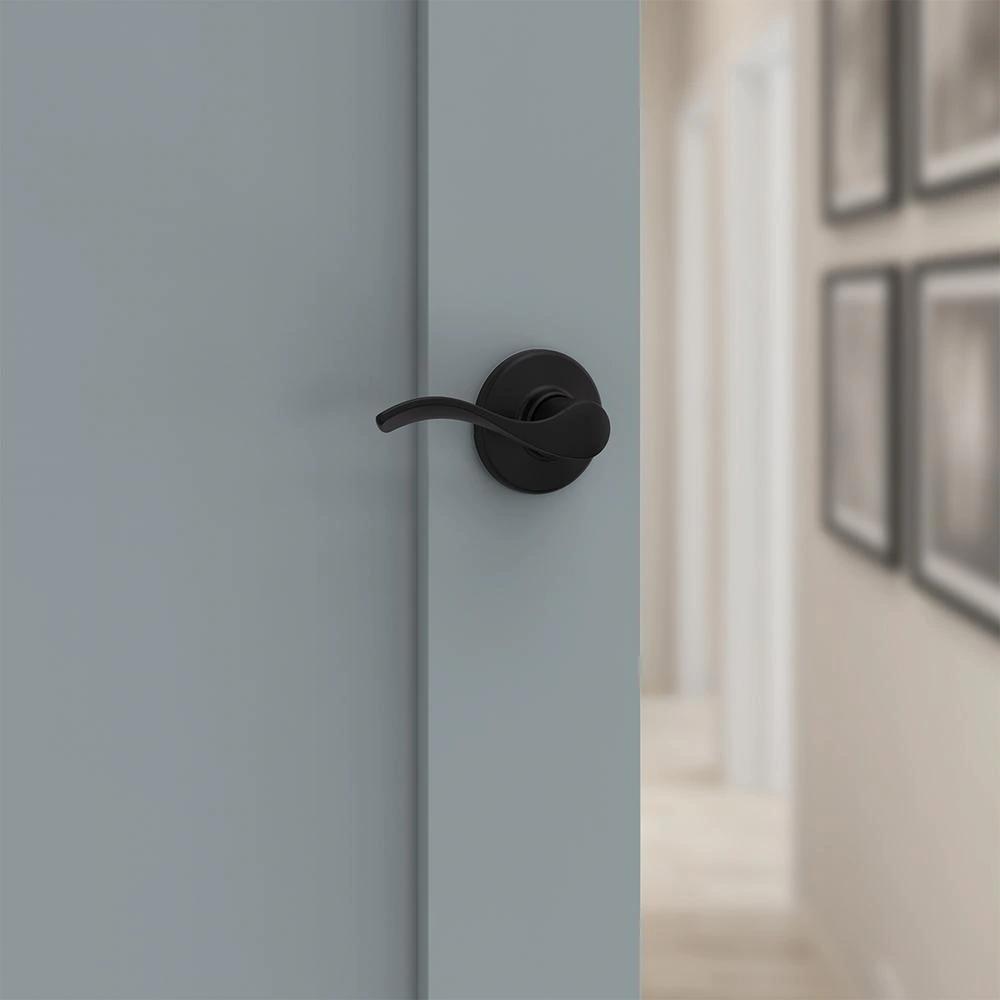 Balboa Matte Black PassaHall/Closet Door Lever