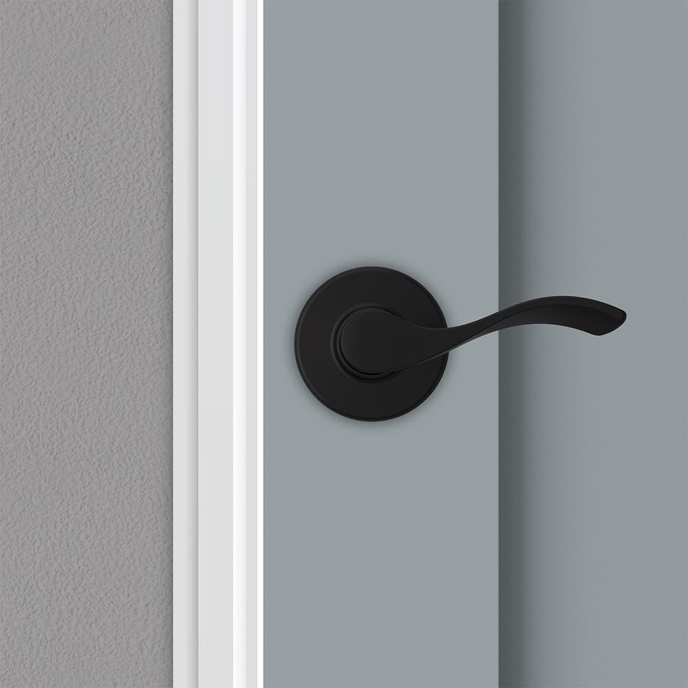 Balboa Matte Black PassaHall/Closet Door Lever