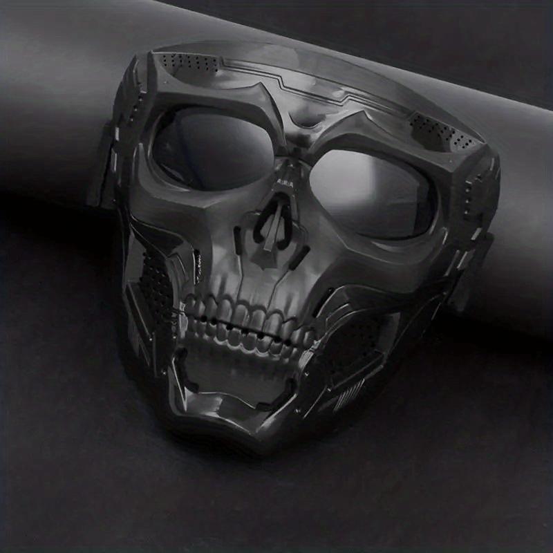 Skull Mask, Tactical Full Face Protection Outdoor Cycling Windproof Goggles, Sports &amp; Outdoor Supplies Cross-country Motorcycle Goggles Sports Riding