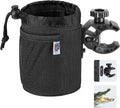 kemimoto Motorcycle Cup Holder, Oxford Fabric Motorcycle Drink Holder with 0.6"-1.5" Alligator Clamp, Universal Water Bottle Holder for Motorcycle, ATV/UTV, Scooter, Boat, Kayak, Bike, Walker