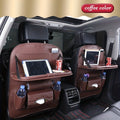 1pc Car Back Seat Organizers, StoraPockets Kick Mats Car Back Seat Protectors Tissue Boxcup Holder Laptop Table Car Eating Tray For ParOnly
