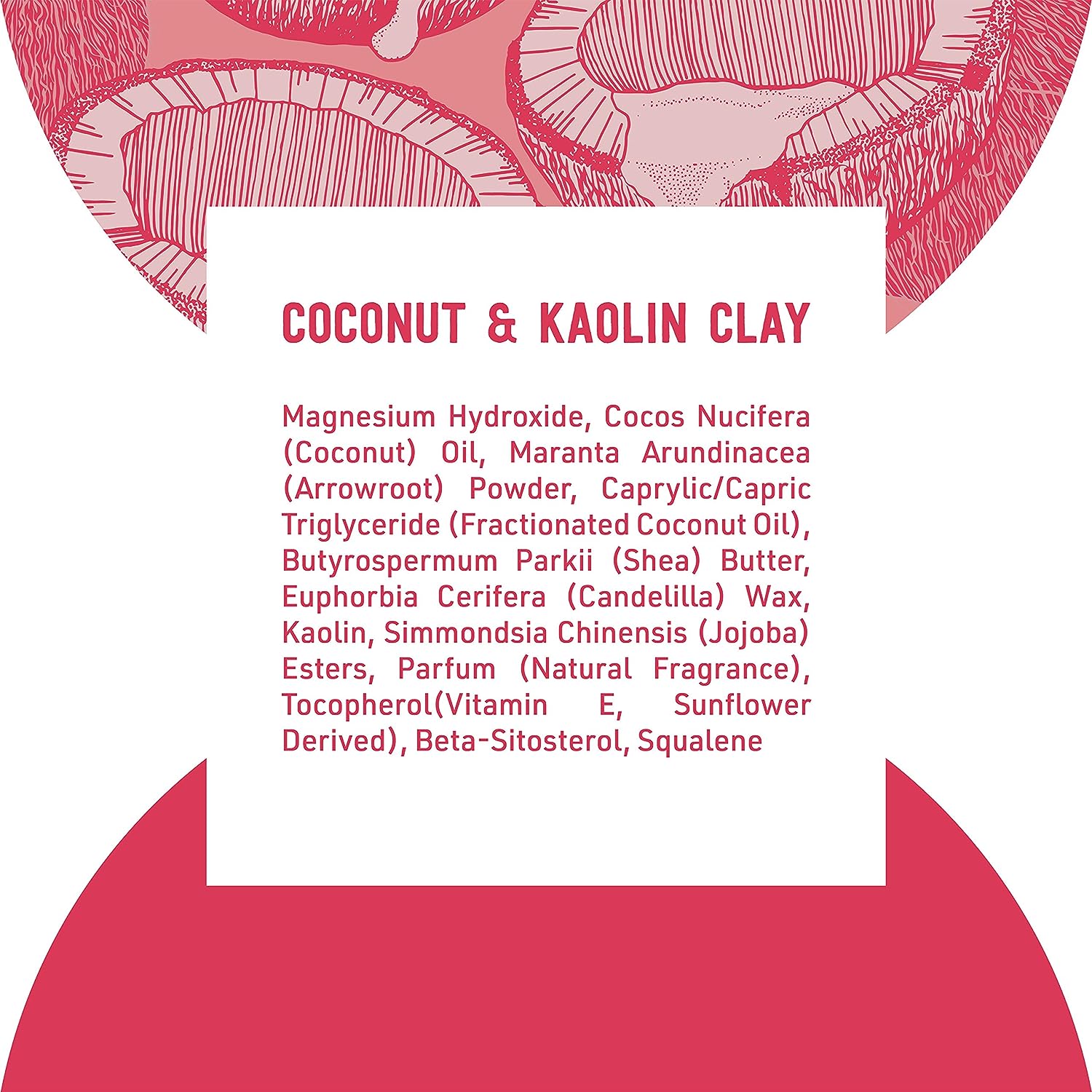 Schmidt's Aluminum Free Natural Deodorant For Women And Men, Coconut &amp; Kaolin Clay With 24 Hour Odor Protection, Certified Natural, Cruelty Free, Vegan Deodorant 2.65oz 2 Pack