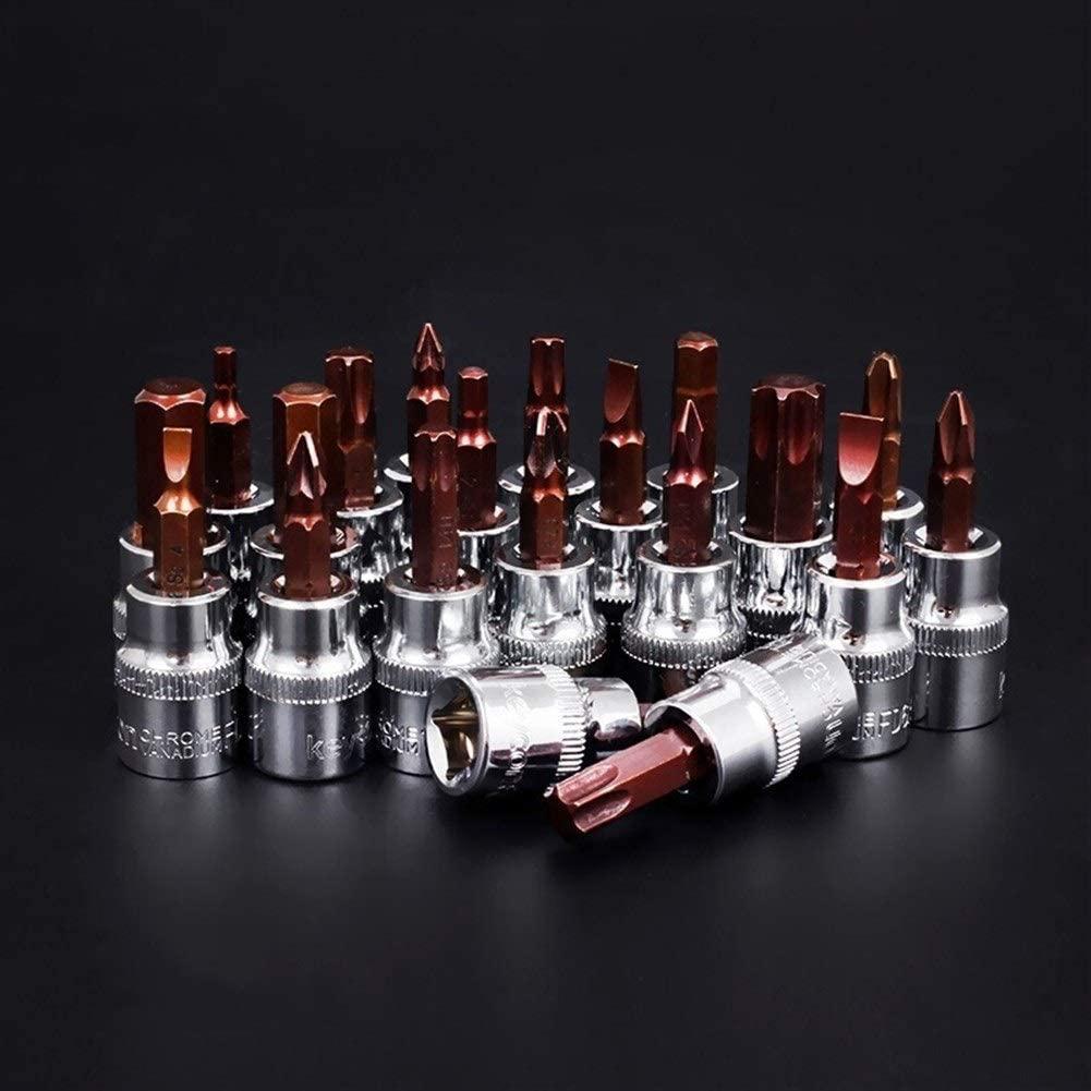 LFDHSF Screwdriver Set, Wrench 120pcs Socket Set Car Repair Tool Auto Hand Tool Kit Ratchet Set Torque Wrench Chrome Vanadium Steel Auto Tools Repair Tools