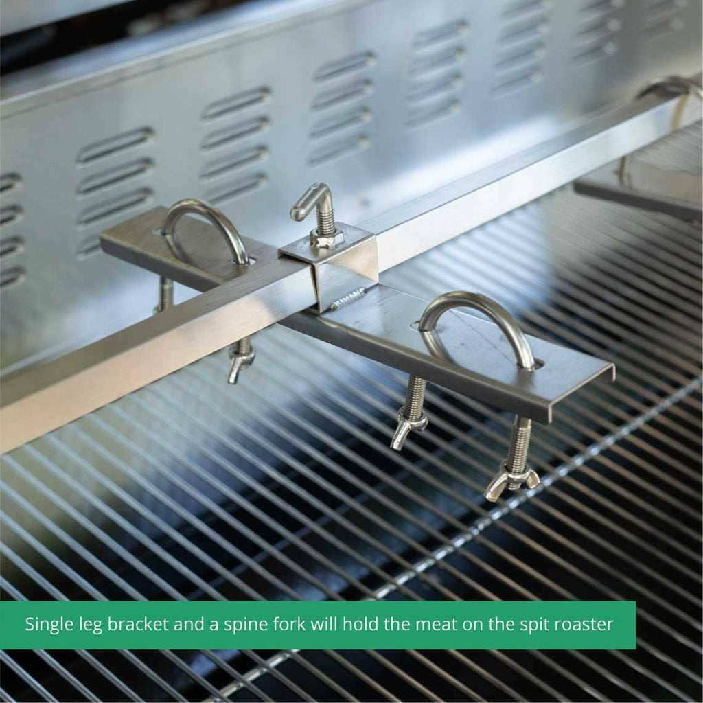 25W  Steel Rotisserie Grill, Rated 125 LB