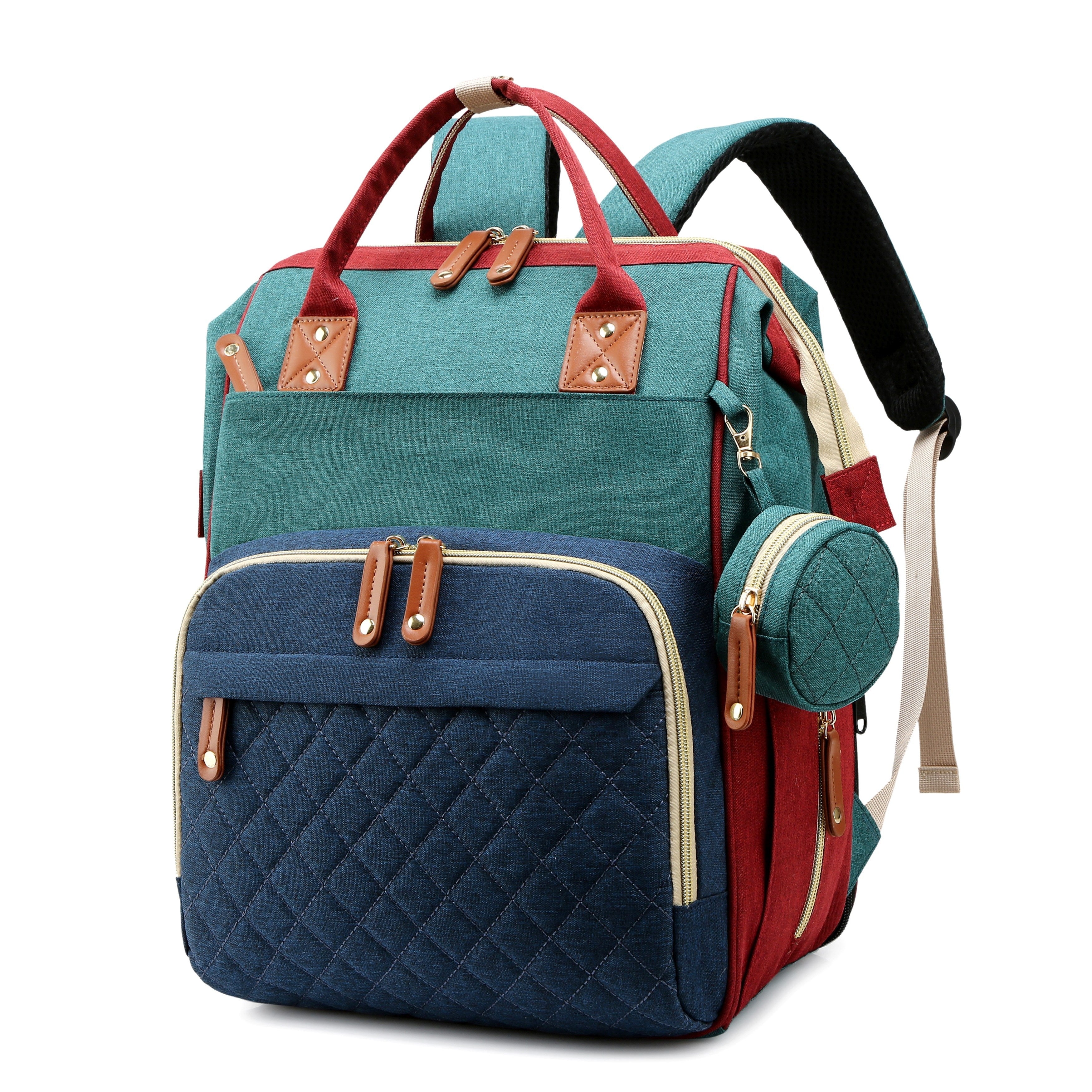 Diaper Bag Backpack, Trendy Bag, Diaper Backpack Bag With A Changing Station, Multifunction Waterproof LarTravel Back Pack, Christmas, Halloween, Thanksgiving Day Gift