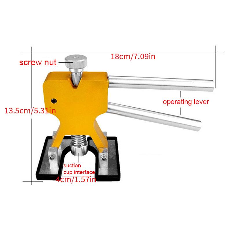 Car Paintless Body Dent Repair Tools Dent Repair Kit Car Dent Puller Tabs Removal Body DamaFix Tool With Mats Minor Dent Removal