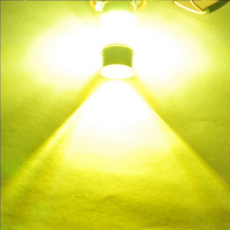 2PCS Yellow LED Car Fog Light Bulb