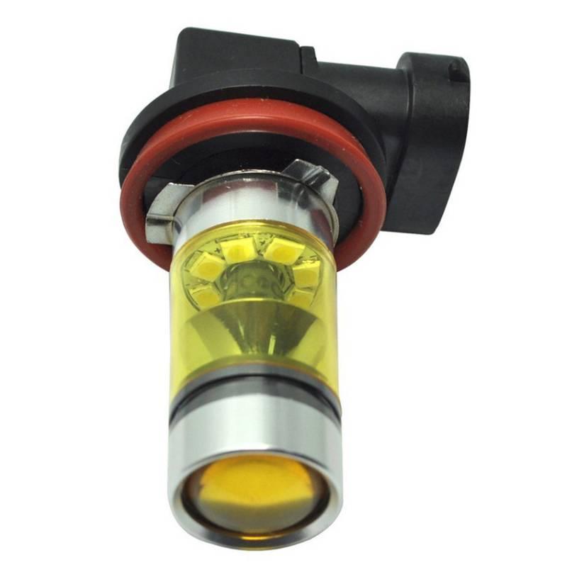 2PCS Yellow LED Car Fog Light Bulb