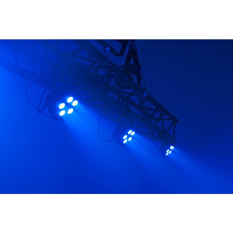 (12) American DJ ADJ MEGA HEX PAR Can RGBWA+UV Slim LED Wash Lights+Haze Machine
