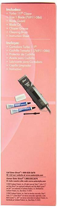 Oster Professional Turbo 111 Hair Clipper