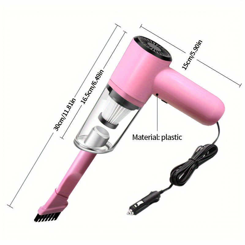 Vehicle-mounted Vacuum Cleaner Super Suction Super High Power Wet And Dry Cleaning Cat Hair Pet Hair Multi-functional Portable Mini-handheld