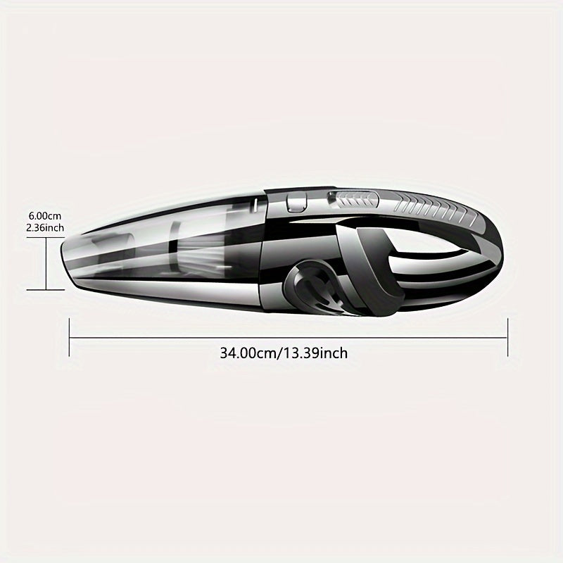 Car Wireless Vacuum Cleaner LarCapacity Dust Cup Strong Suction Portable Handheld Electric Vacuum Cleaner Wireless Home Cleaning Vacuum Cleaner