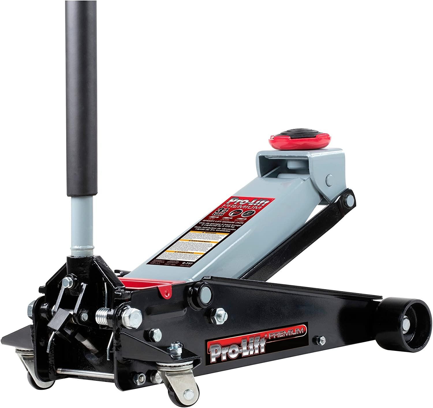 Pro-LifT G-737 Grey Speedy Lift GaraJack - 3-1/2 Ton Capacity