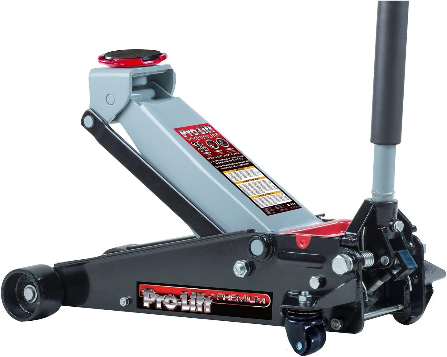 Pro-LifT G-737 Grey Speedy Lift GaraJack - 3-1/2 Ton Capacity