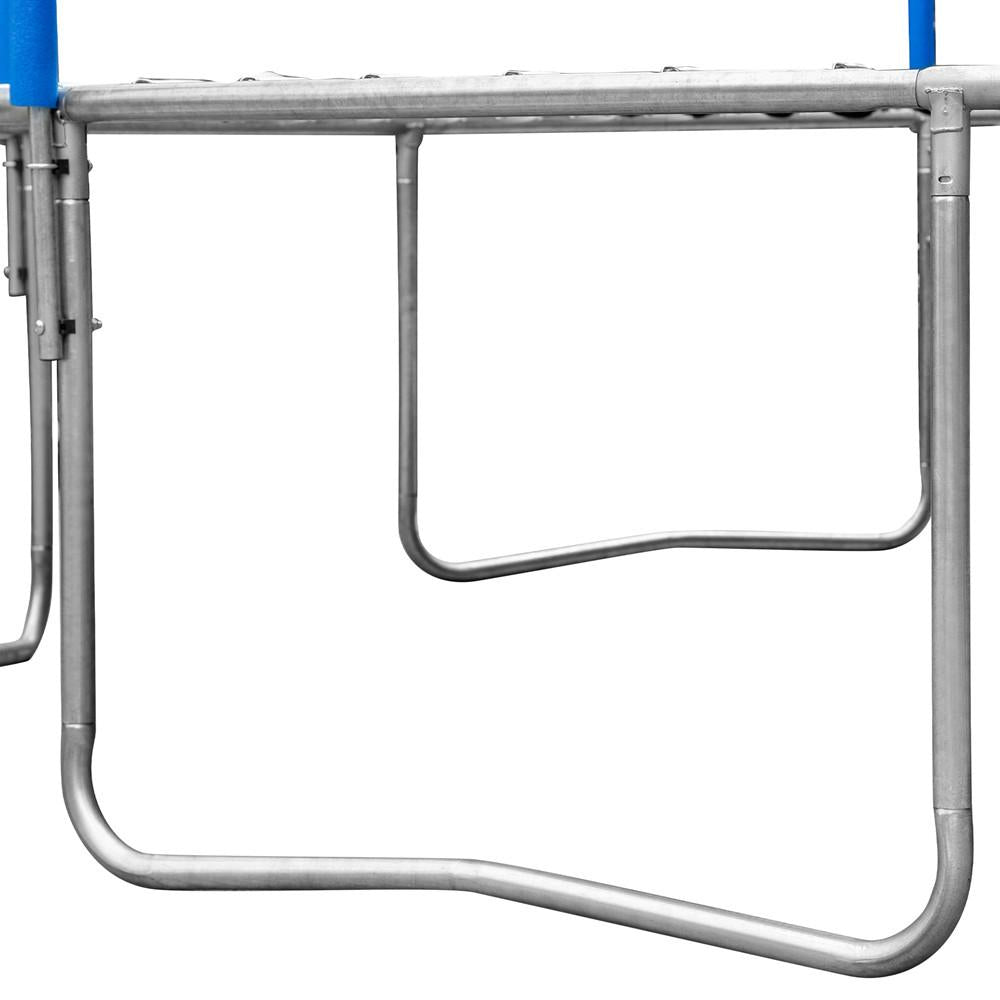 13ft 330lbs Load Trampoline With Enclosure For Kids Toddlers And Adults, Indoor Outdoor Recreational Exercise Trampoline, 156x156x112.6'' Blue