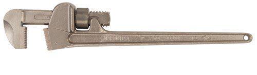 Ampco Safety Tools W-213 Bronze Pipe Wrench, Non-Sparking, Non-Magnetic, Corrosion Resistant, 18" OAL