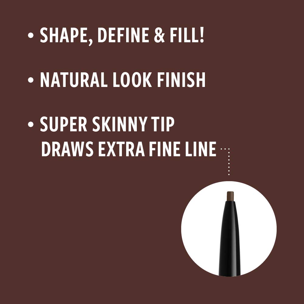 NYX PROFESSIONAL MAKEUP Micro Brow Pencil, Eyebrow Pencil, Brunette,1 Count
